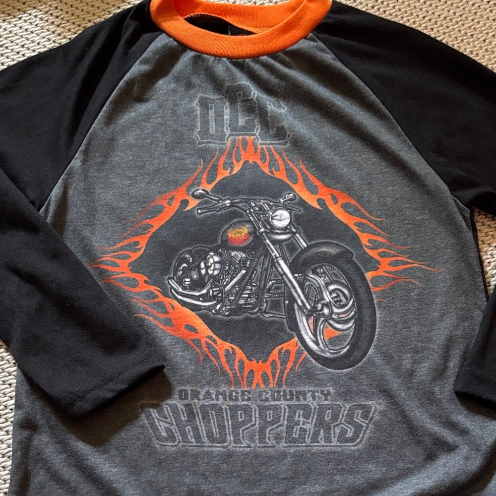 Shirt Orange County Choppers boys new size 8 polyester